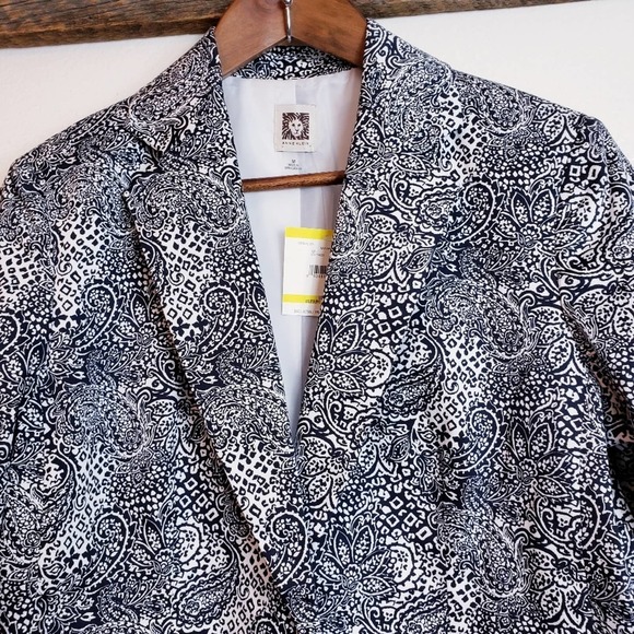 Anne Klein Jackets & Blazers - ANNE KLEIN Career Blazer Paisley Sz Medium New